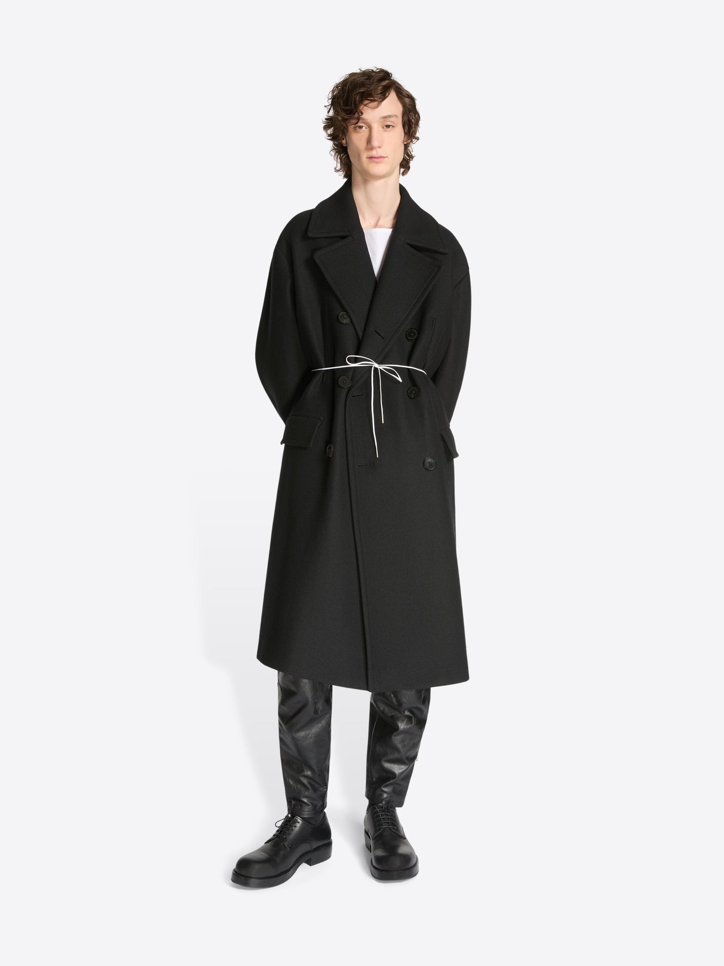 Wool Caban Coat