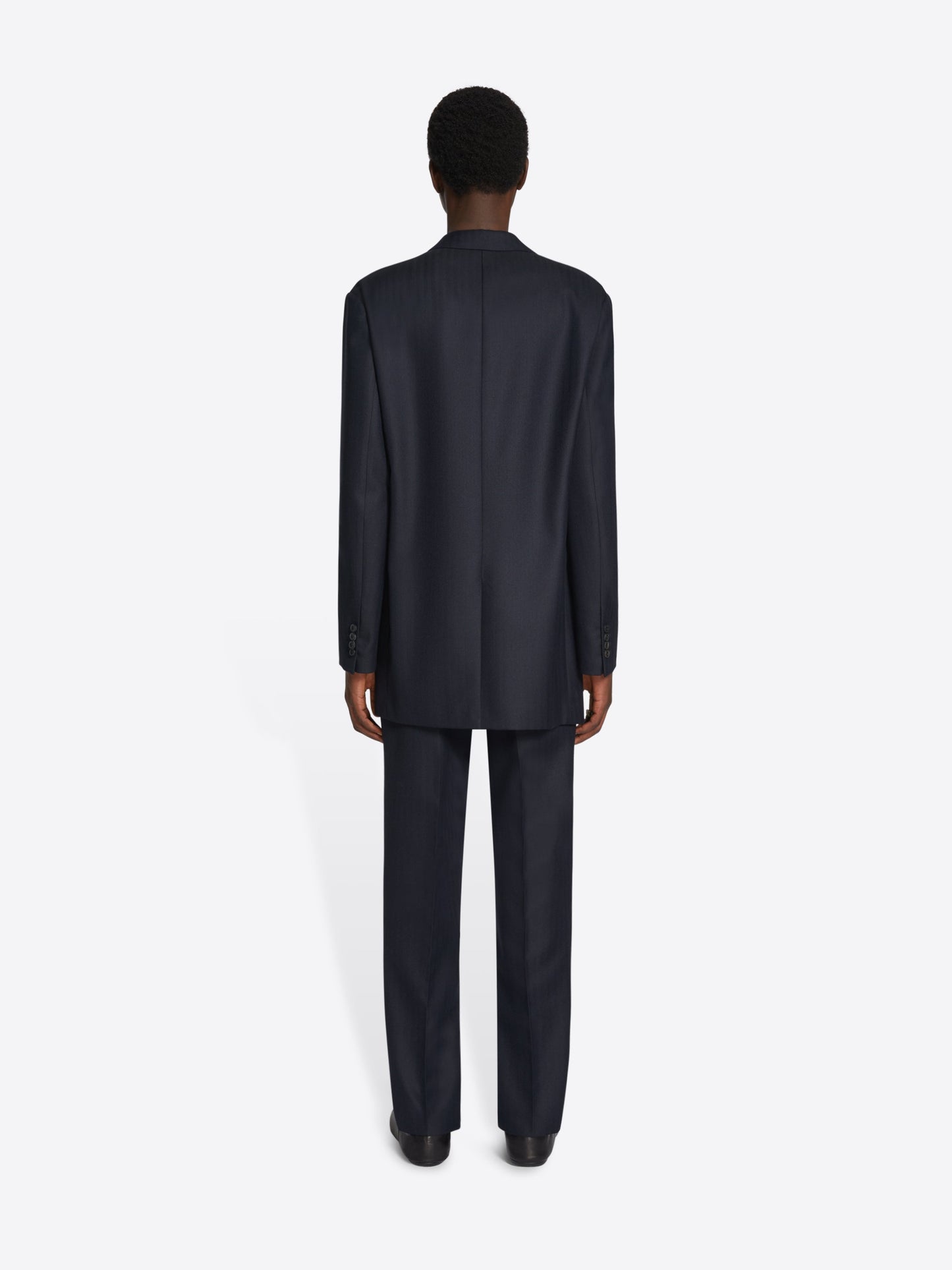 Wool Slim Fit Pants
