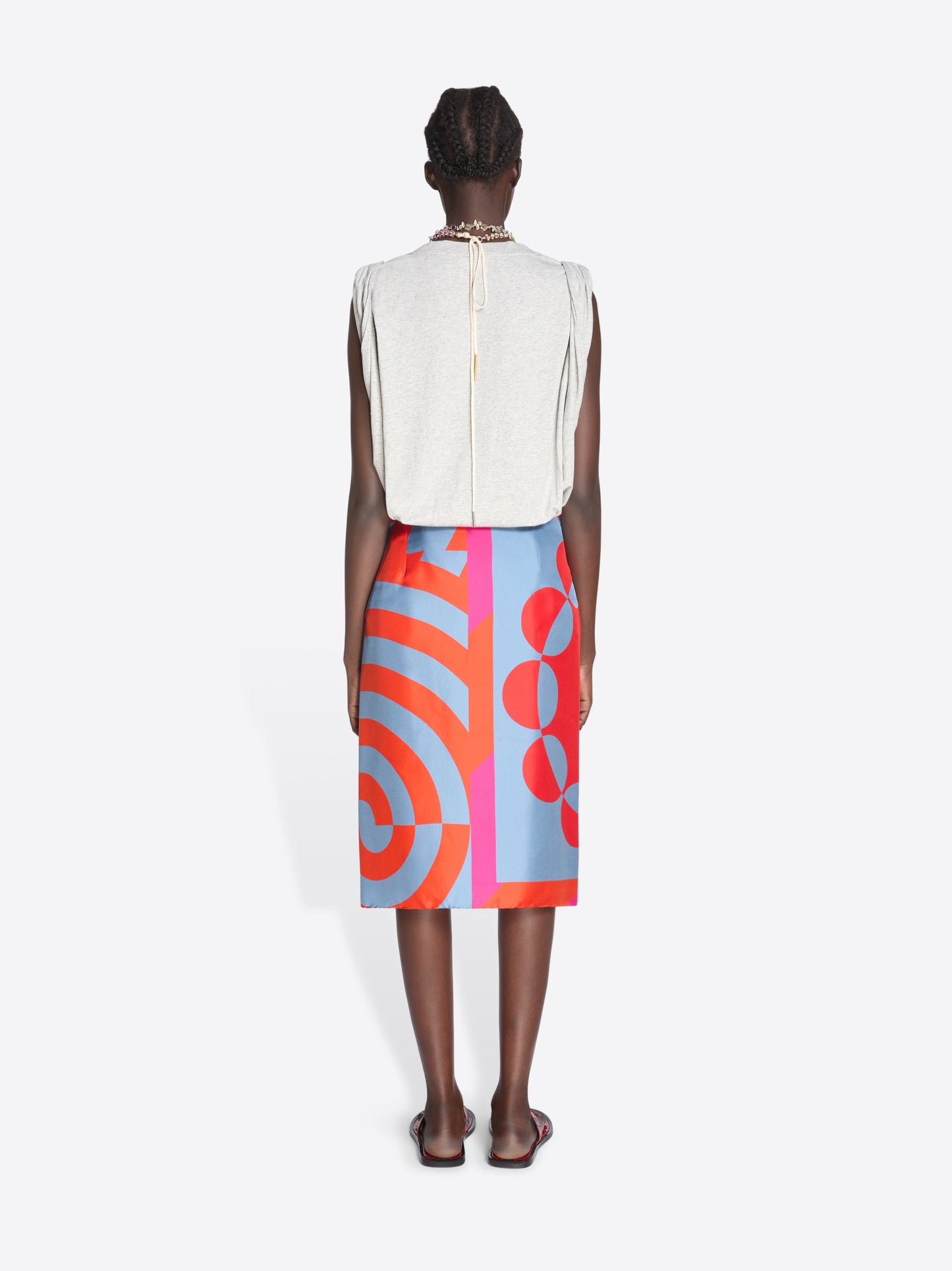 Wrap Scarf-Skirt