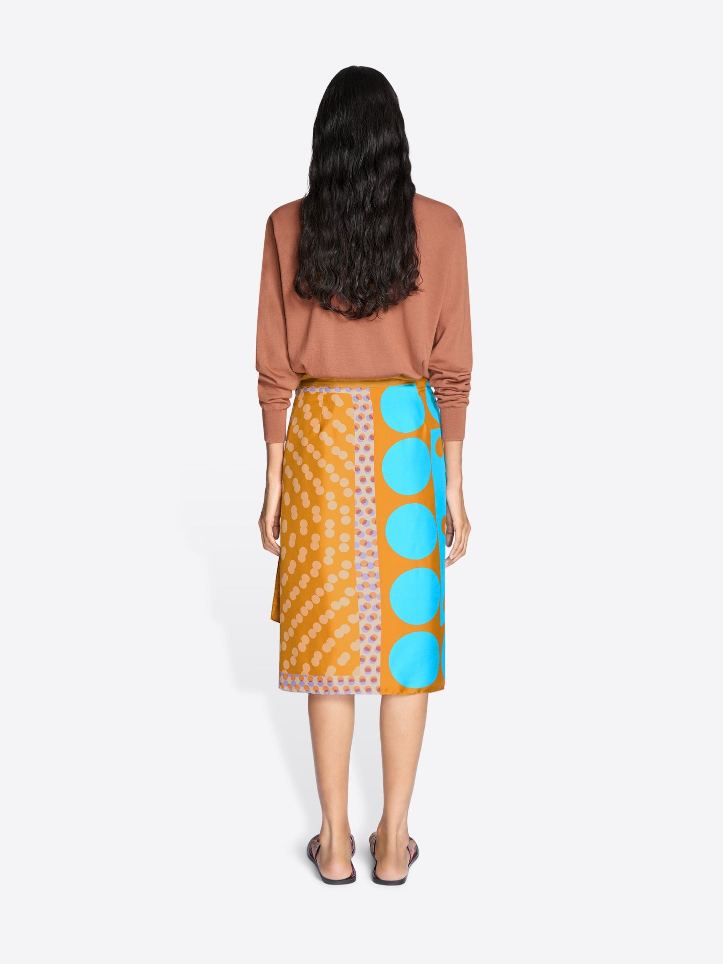 Wrap Scarf-Skirt