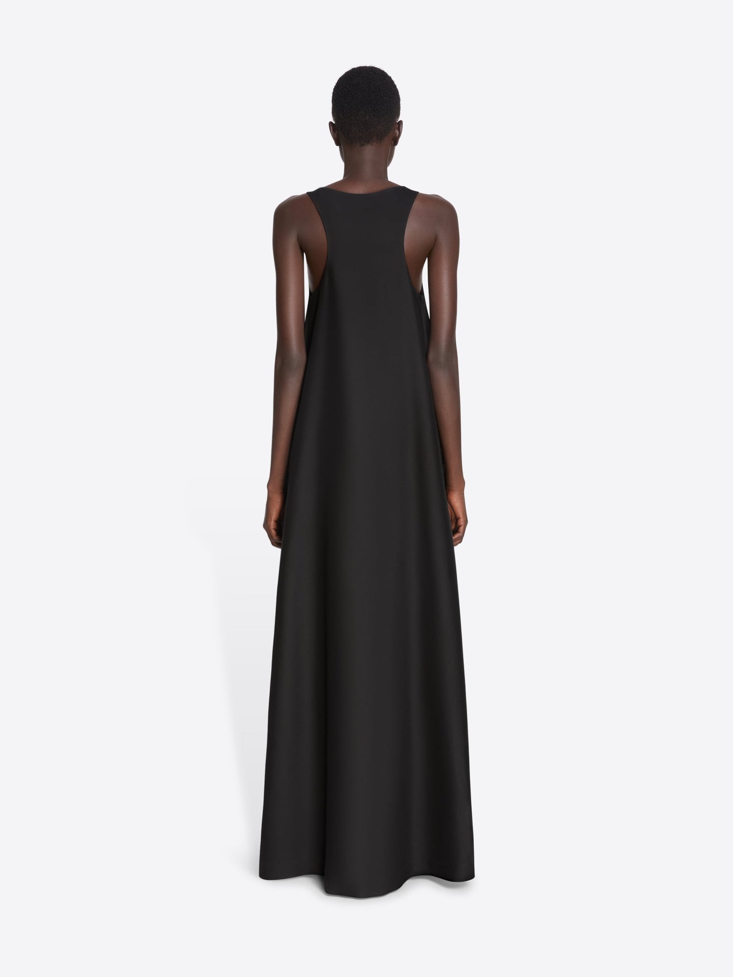 Wool Silk Evening Dress