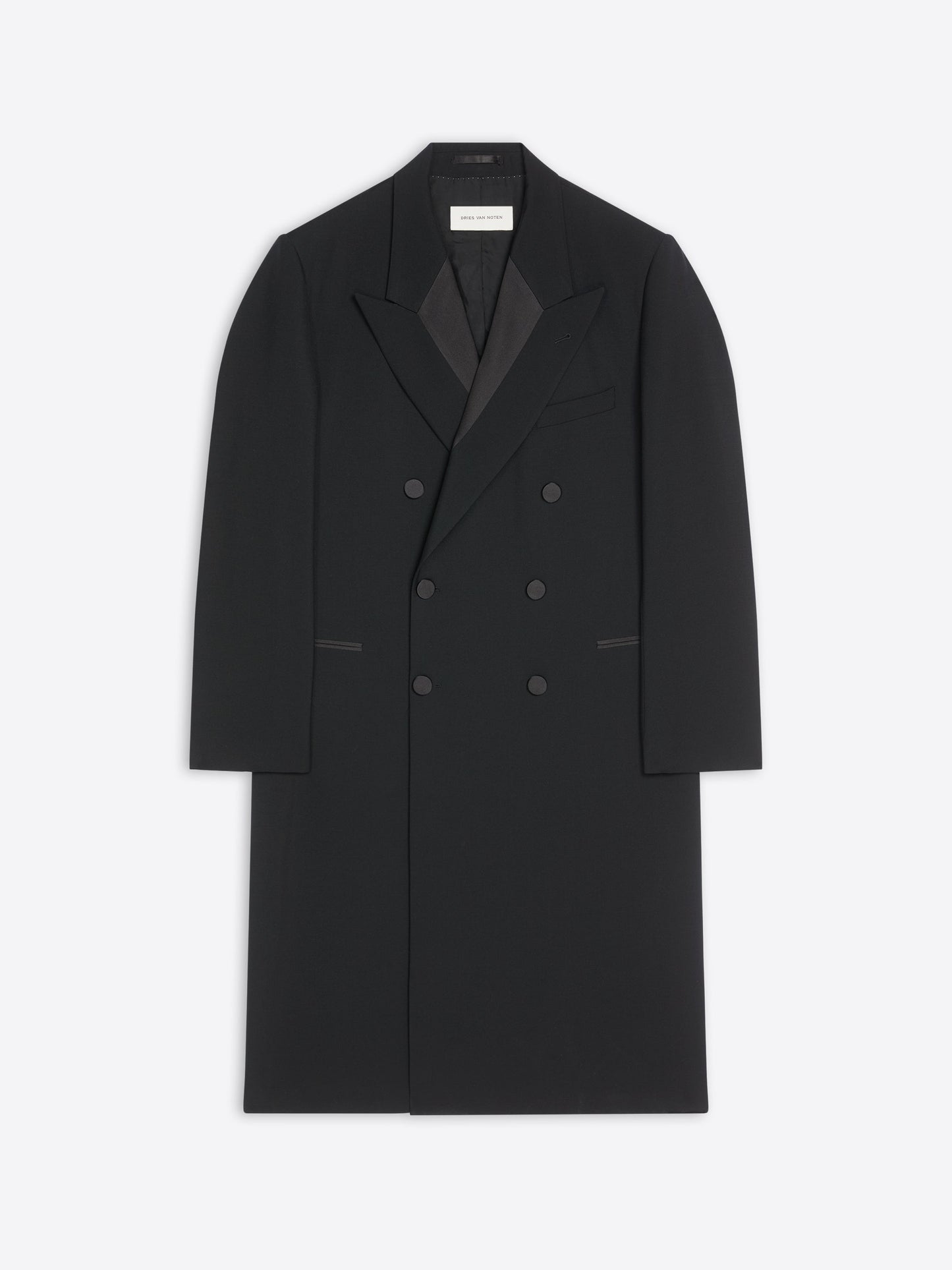 Wool Tuxedo Coat