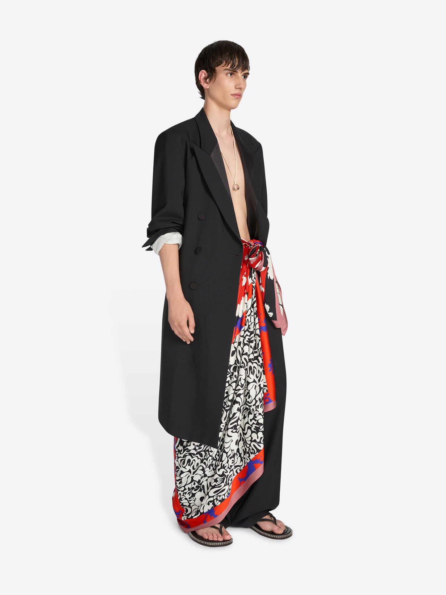 Wool Tuxedo Coat