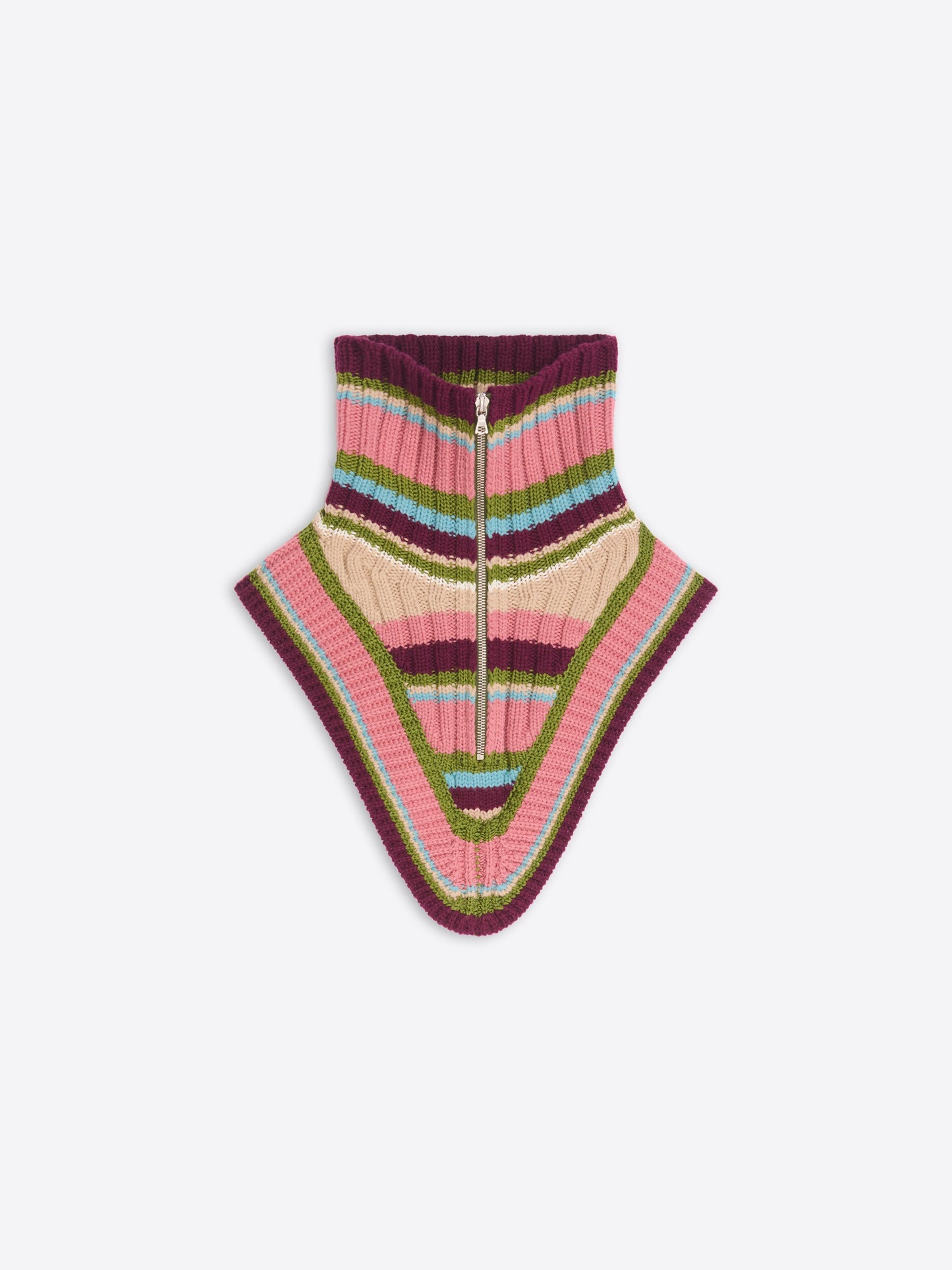Wool Zip Collar
