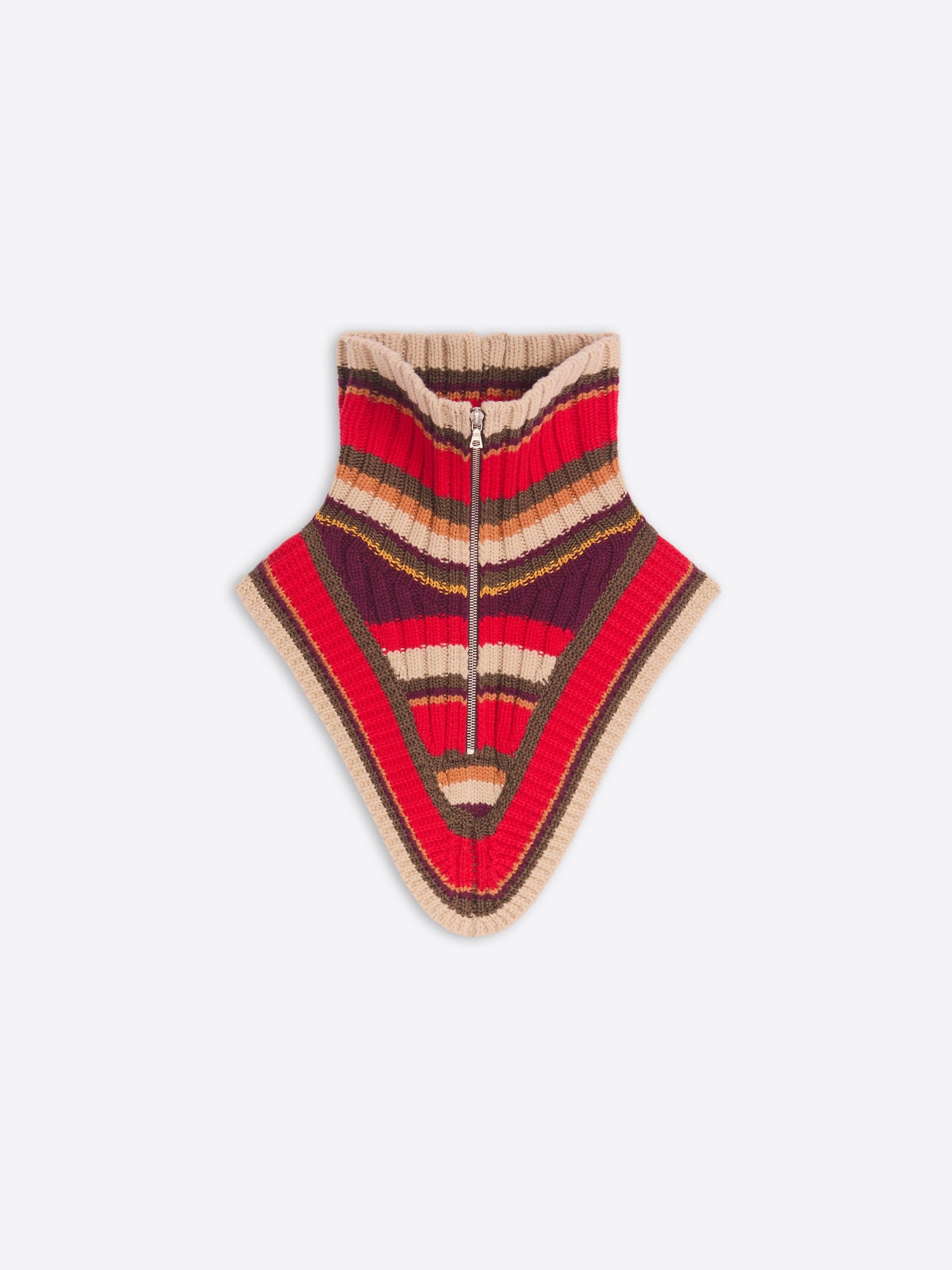 Wool Zip Collar