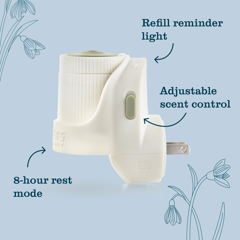 Mrs. Meyer's Snowdrop 2-Pack Plug-In Scented Oil Refills