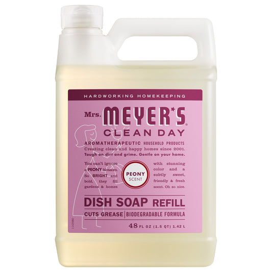 Mrs. Meyer's Peony Refill for Liquid Dish Soap