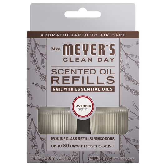 Mrs. Meyer's Lavender 2-Pack Plug-In Scented Oil Refills