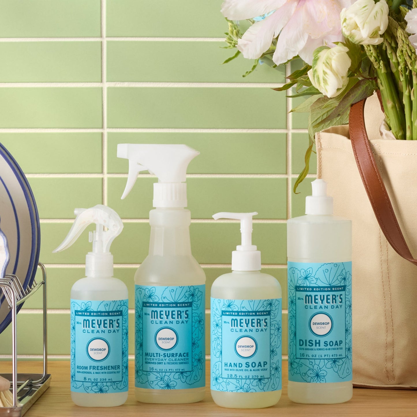 Mrs. Meyer's Dewdrop Home Care Collection