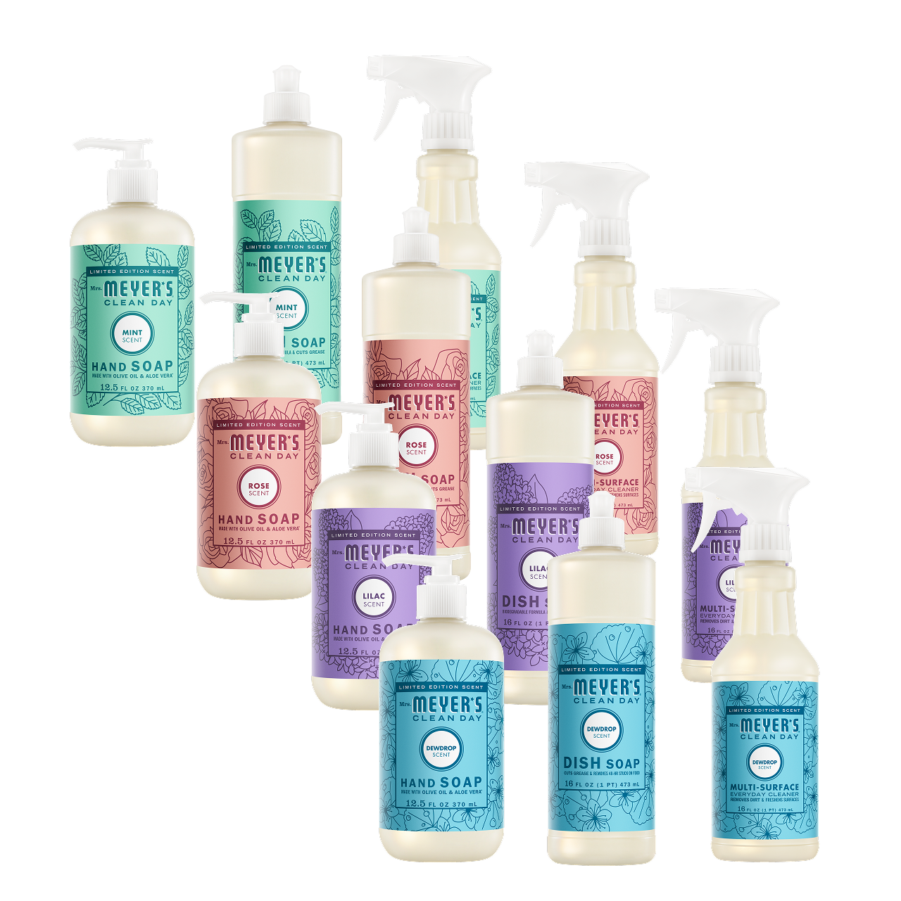 Mrs. Meyer's Spring Featured Home Care Collection