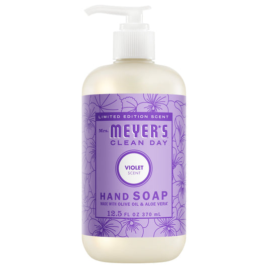 Mrs. Meyer's Violet Garden-Scented Liquid Hand Soap