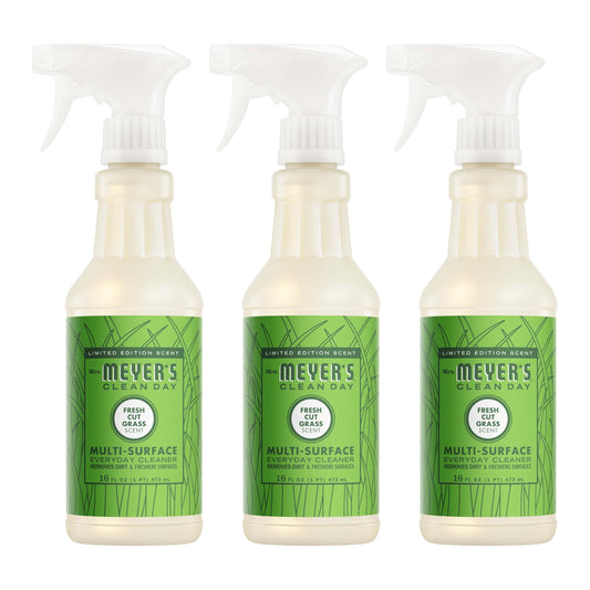 Mrs. Meyer's Fresh Cut Grass 3-Count Everyday Multi-Surface Cleaner Bundle