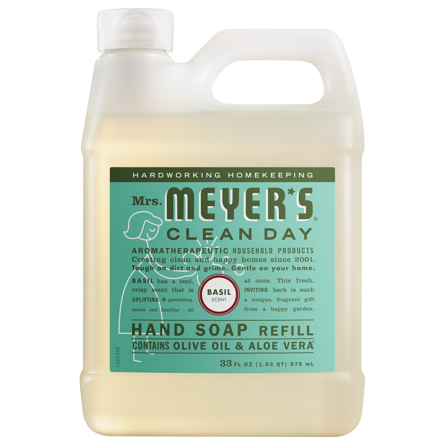 Mrs. Meyer's Basil Refill for Liquid Hand Soap