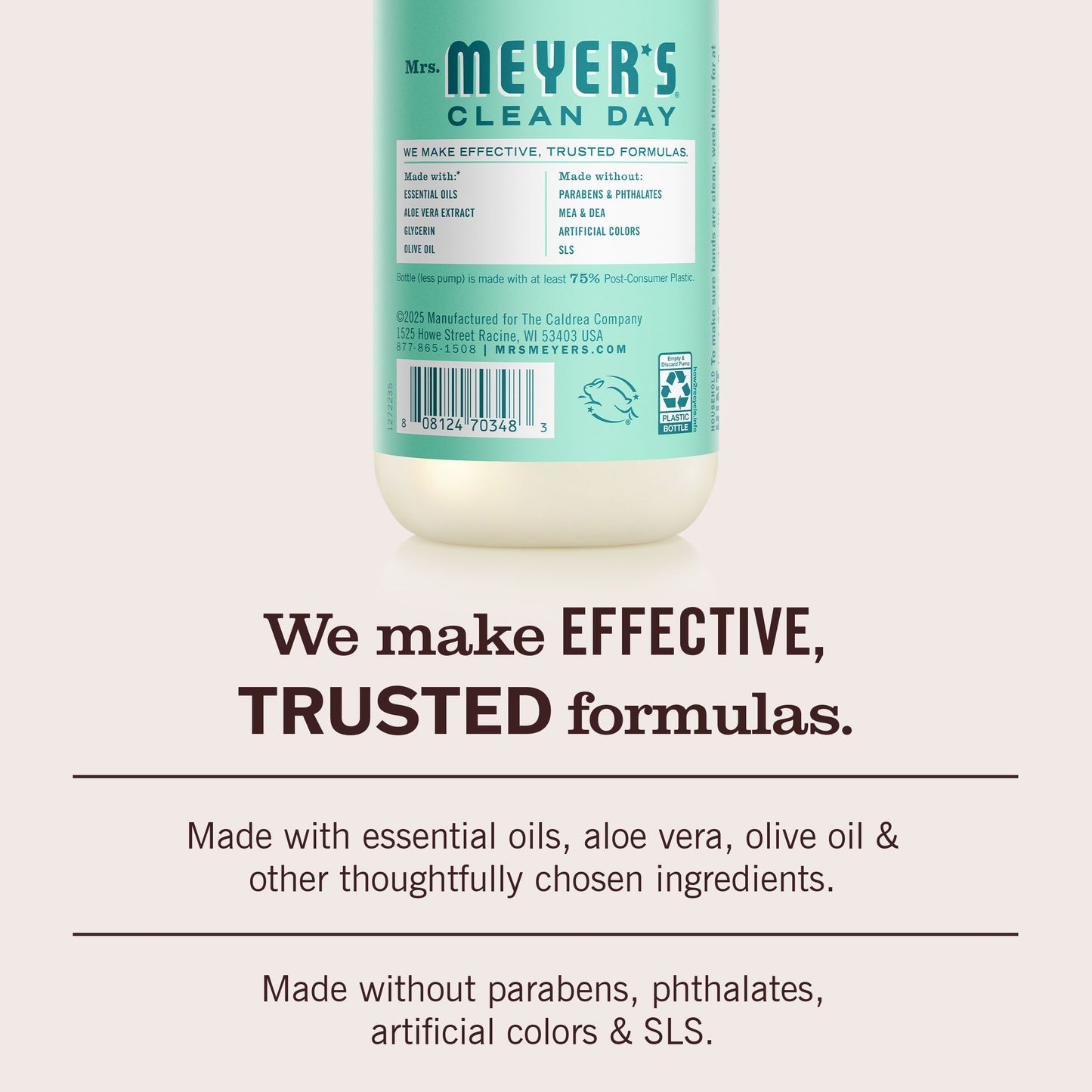 Mrs. Meyer's Mint 3-Count Liquid Hand Soap Bundle