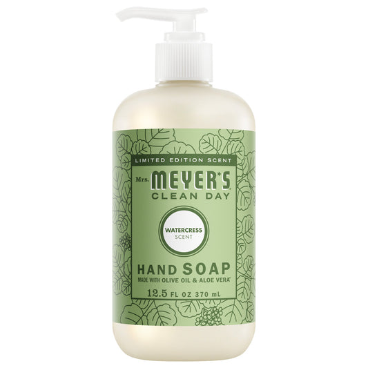 Mrs. Meyer's Watercress Garden-Scented Liquid Hand Soap