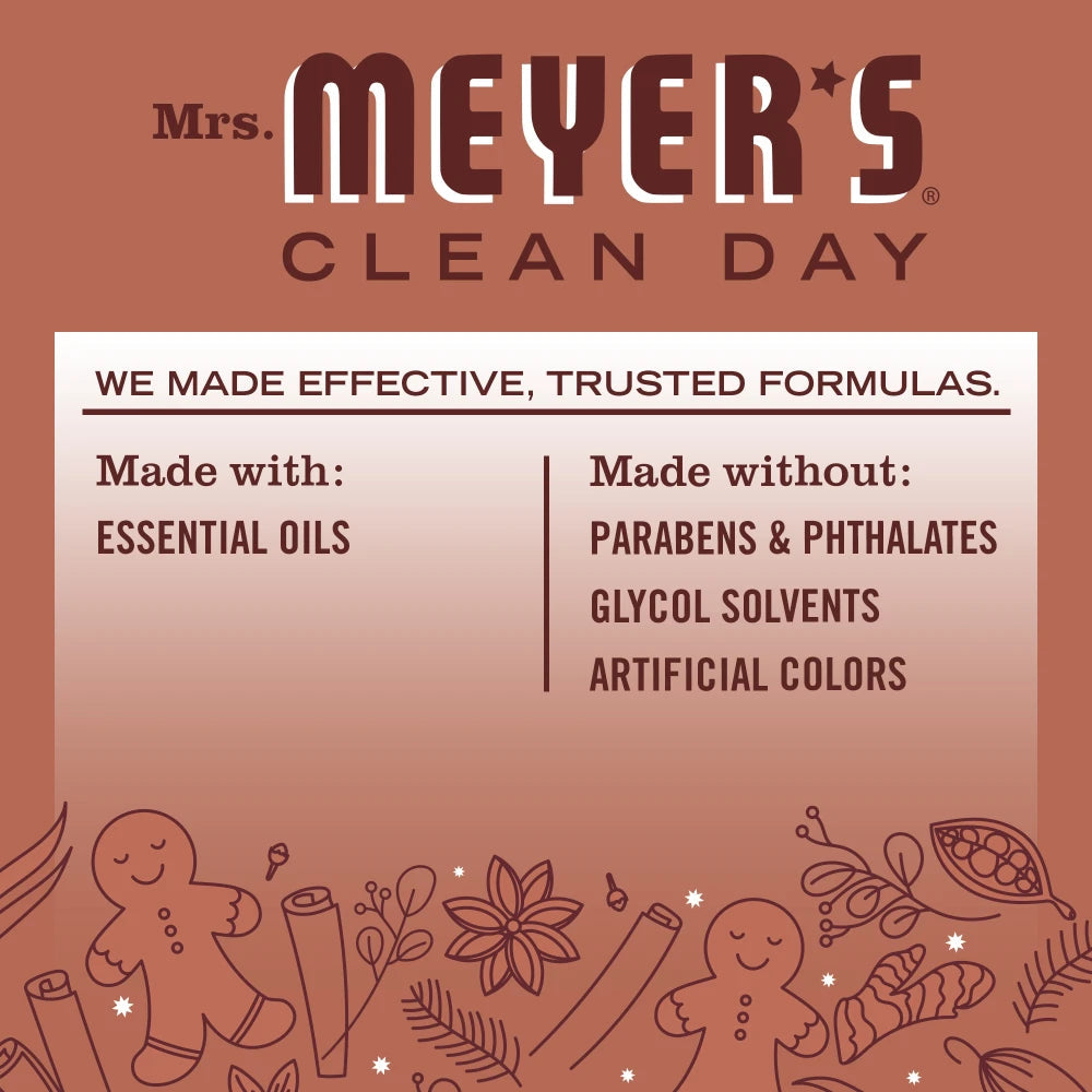 Mrs. Meyer's Gingerbread Essential Kitchen Cleaning Set