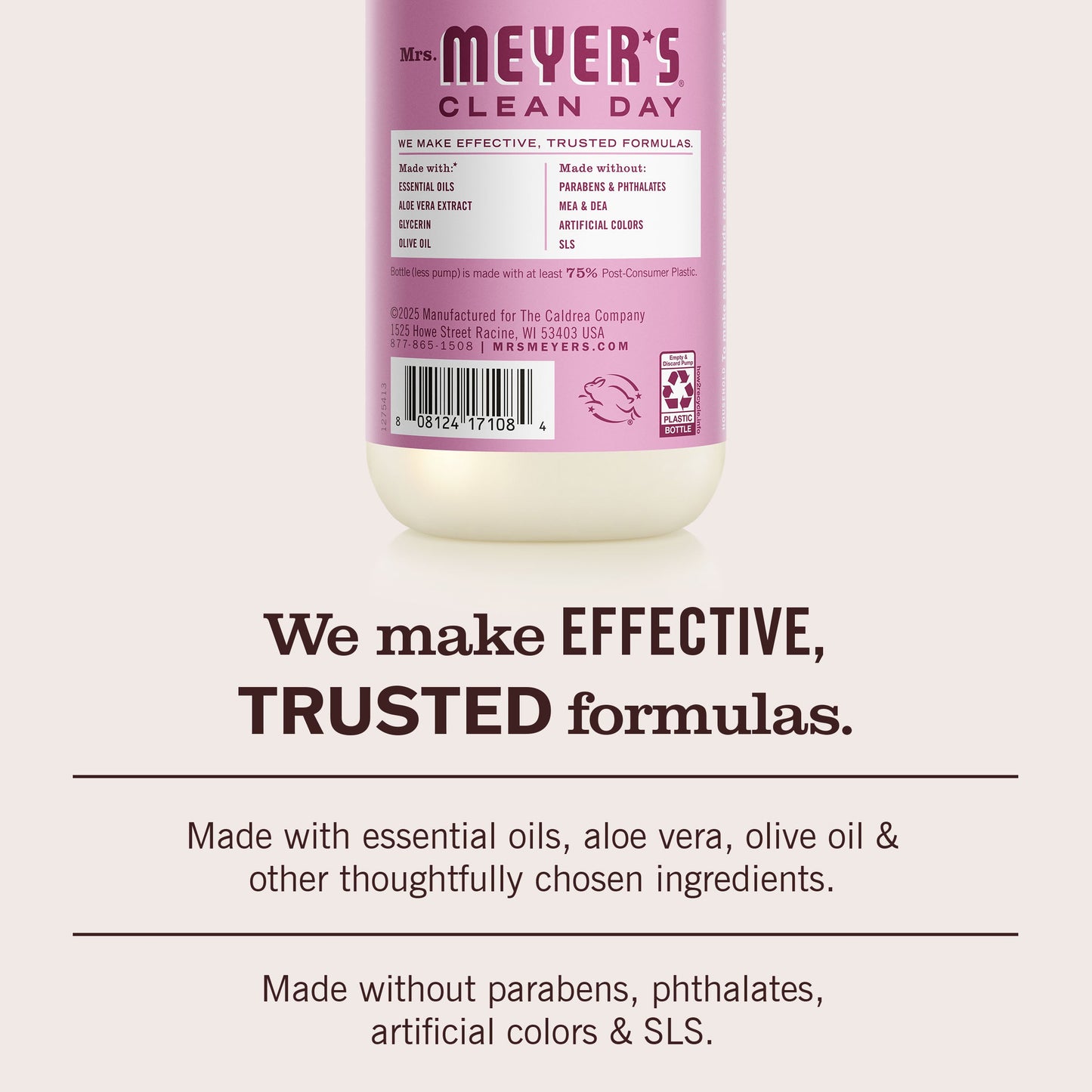 Mrs. Meyer's Peony Garden-Scented Liquid Hand Soap