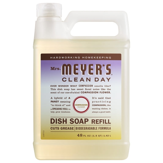 Mrs. Meyer's Compassion Flower Refill for Liquid Dish Soap