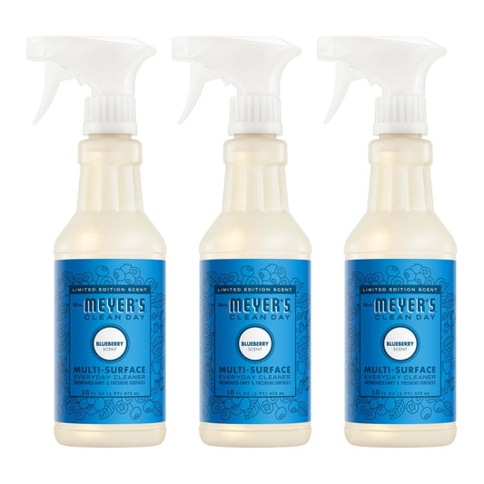Mrs. Meyer's Blueberry 3-Count Everyday Multi-Surface Cleaner Bundle