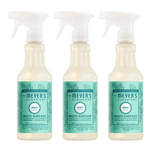 Mrs. Meyer's Mint 3-Count Everyday Multi-Surface Cleaner Bundle