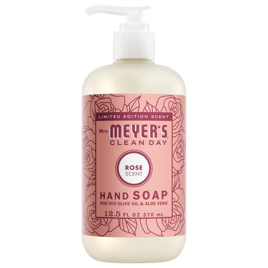 Mrs. Meyer's Rose Garden-Scented Liquid Hand Soap
