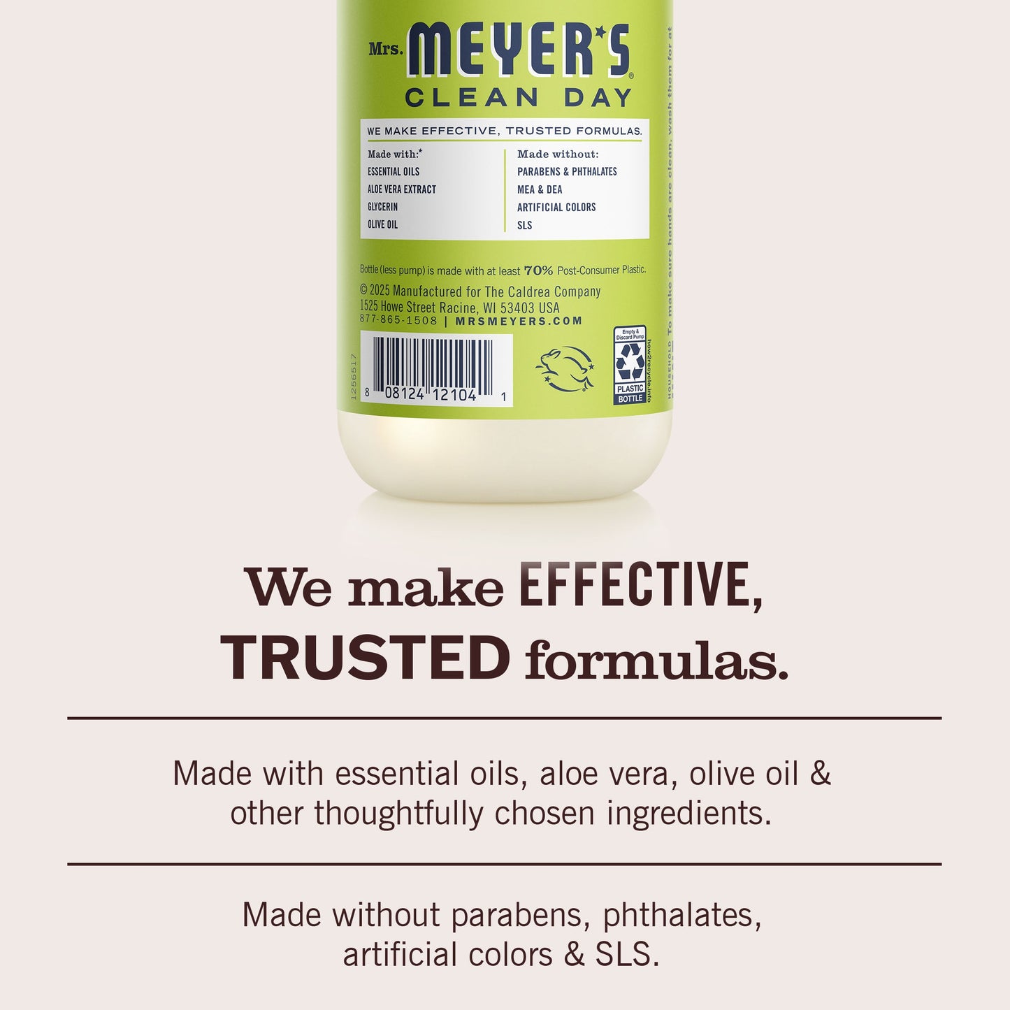 Mrs. Meyer's Lemon Verbena Garden-Scented Liquid Hand Soap