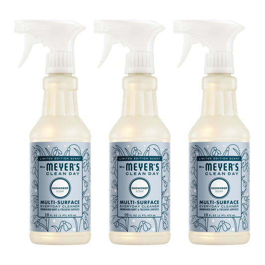 Mrs. Meyer's Snowdrop 3-Count Everyday Multi-Surface Cleaner Bundle