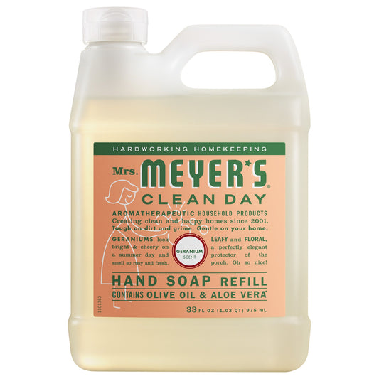 Mrs. Meyer's Geranium Refill for Liquid Hand Soap