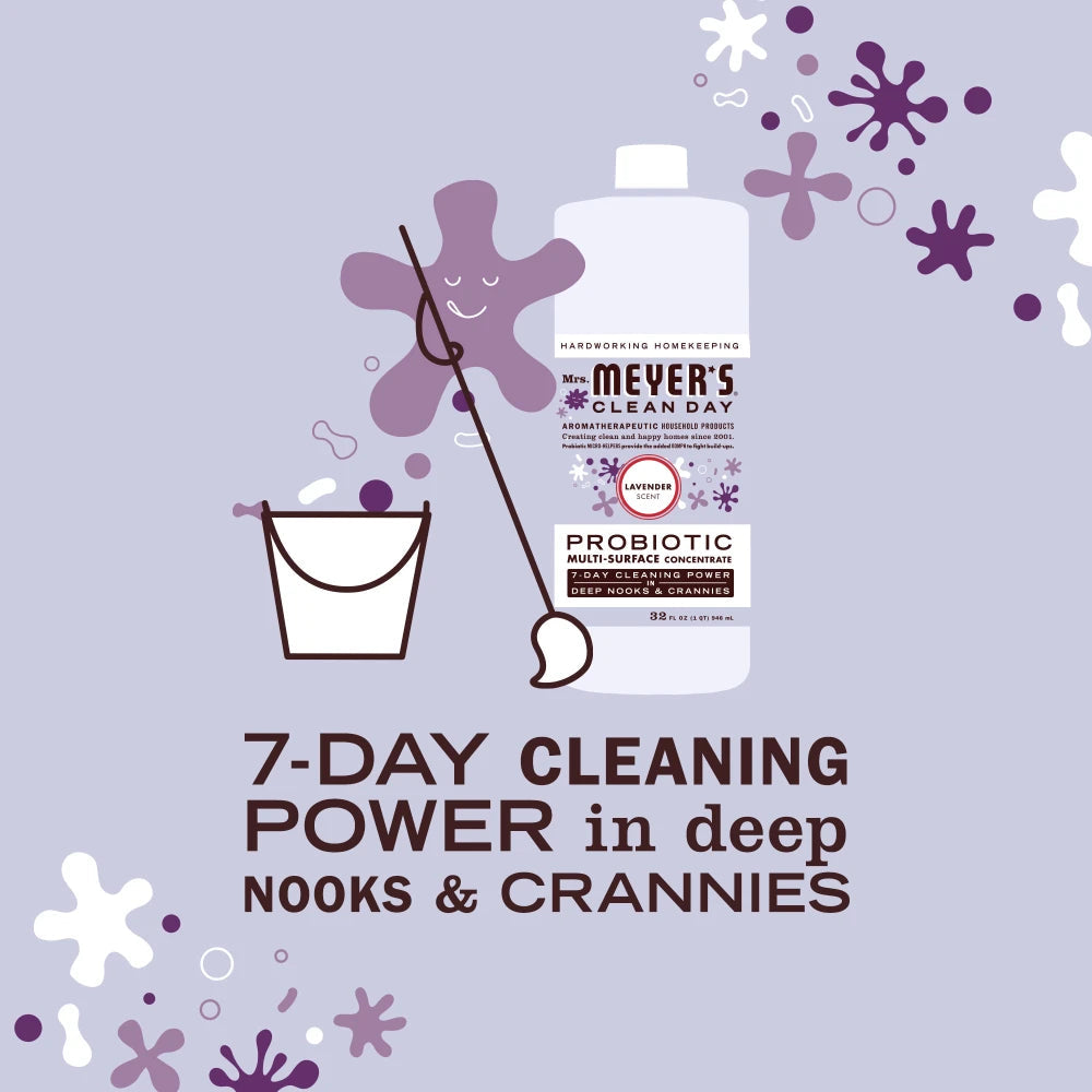Mrs. Meyer's Lavender Concentrated Probiotic Multi-Surface Cleaner