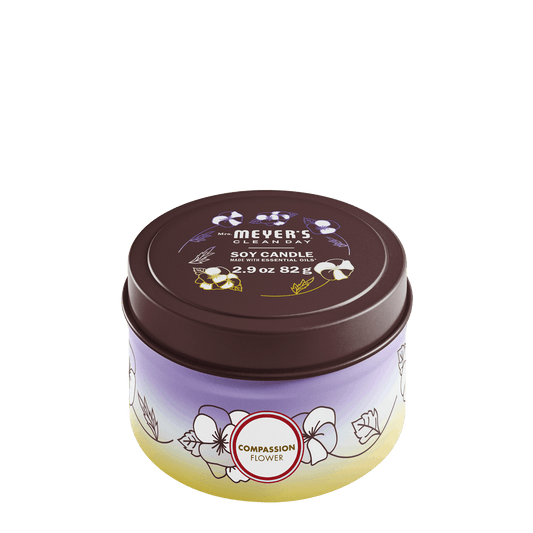 Mrs. Meyer's Compassion Flower Garden-Scented Tin Candle