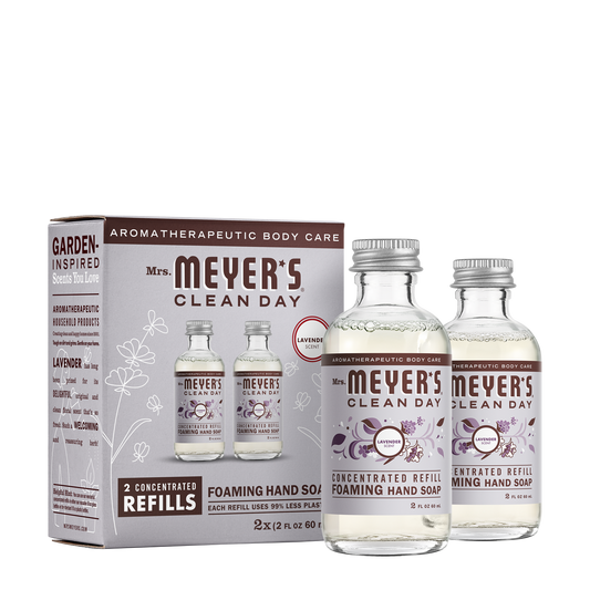 Mrs. Meyer's Lavender 2-Pack Foaming Hand Soap Concentrate Refills