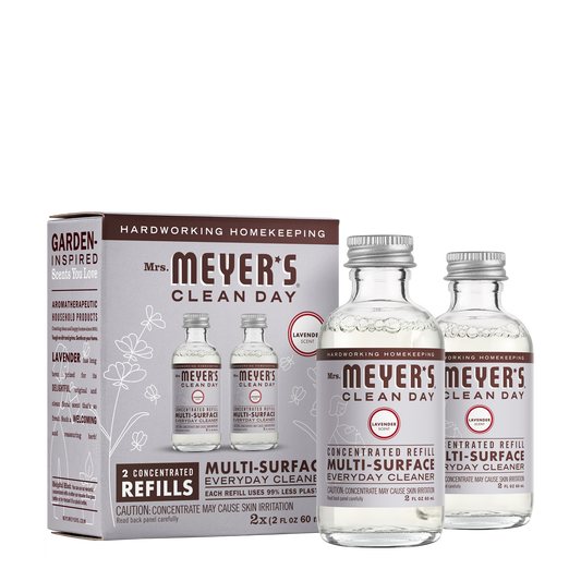 Mrs. Meyer's Lavender 2-Pack Multi-Surface Cleaner Concentrate Refills