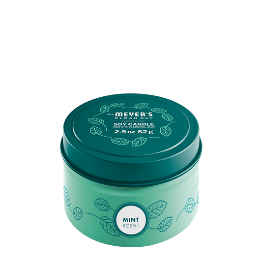 Mrs. Meyer's Mint Garden-Scented Tin Candle