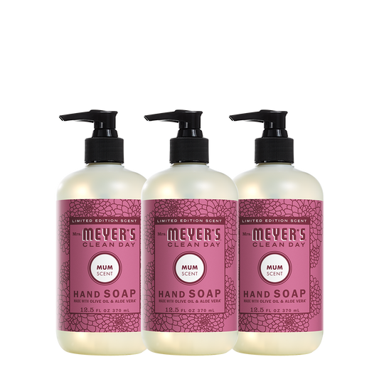Mrs. Meyer's Mum 3-Count Liquid Hand Soap Bundle