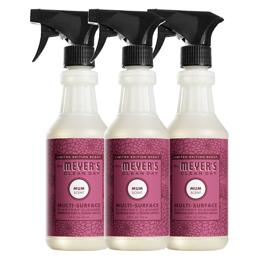 Mrs. Meyer's Mum 3-Count Everyday Multi-Surface Cleaner Bundle