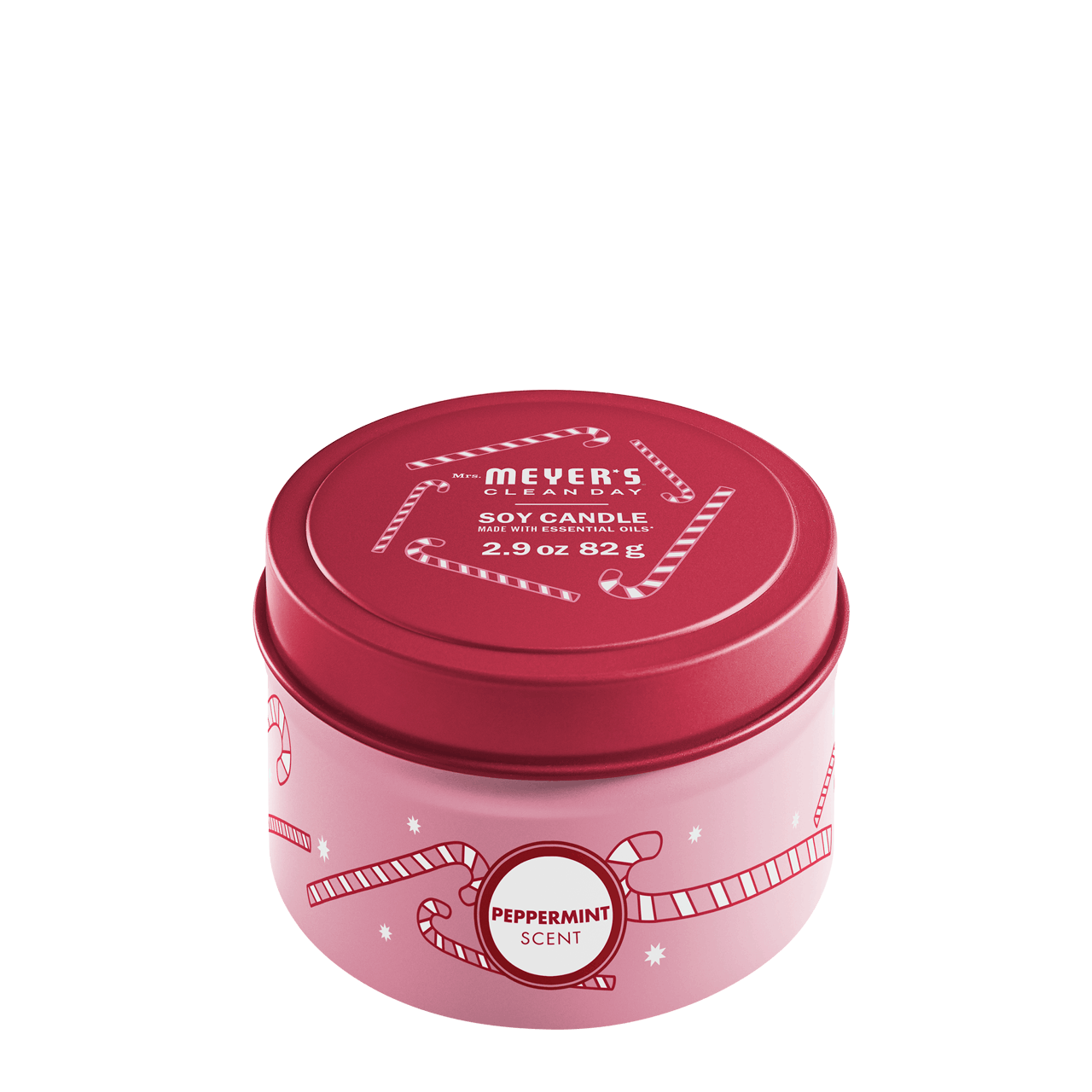 Mrs. Meyer's Peppermint Garden-Scented Tin Candle