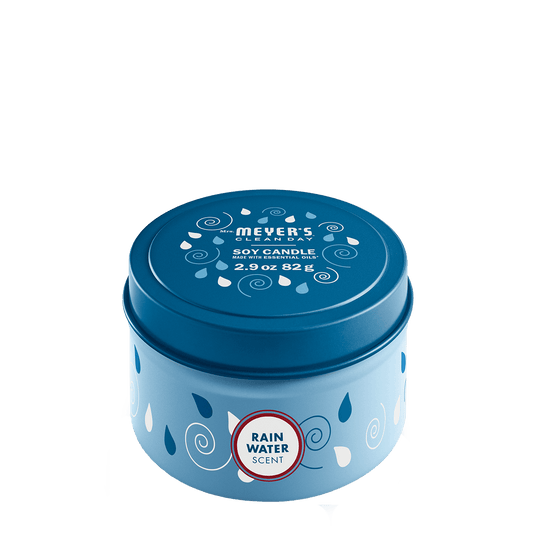 Mrs. Meyer's Rain Water Garden-Scented Tin Candle