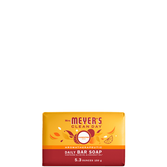Mrs. Meyer's Clementine Everyday Bar Soap
