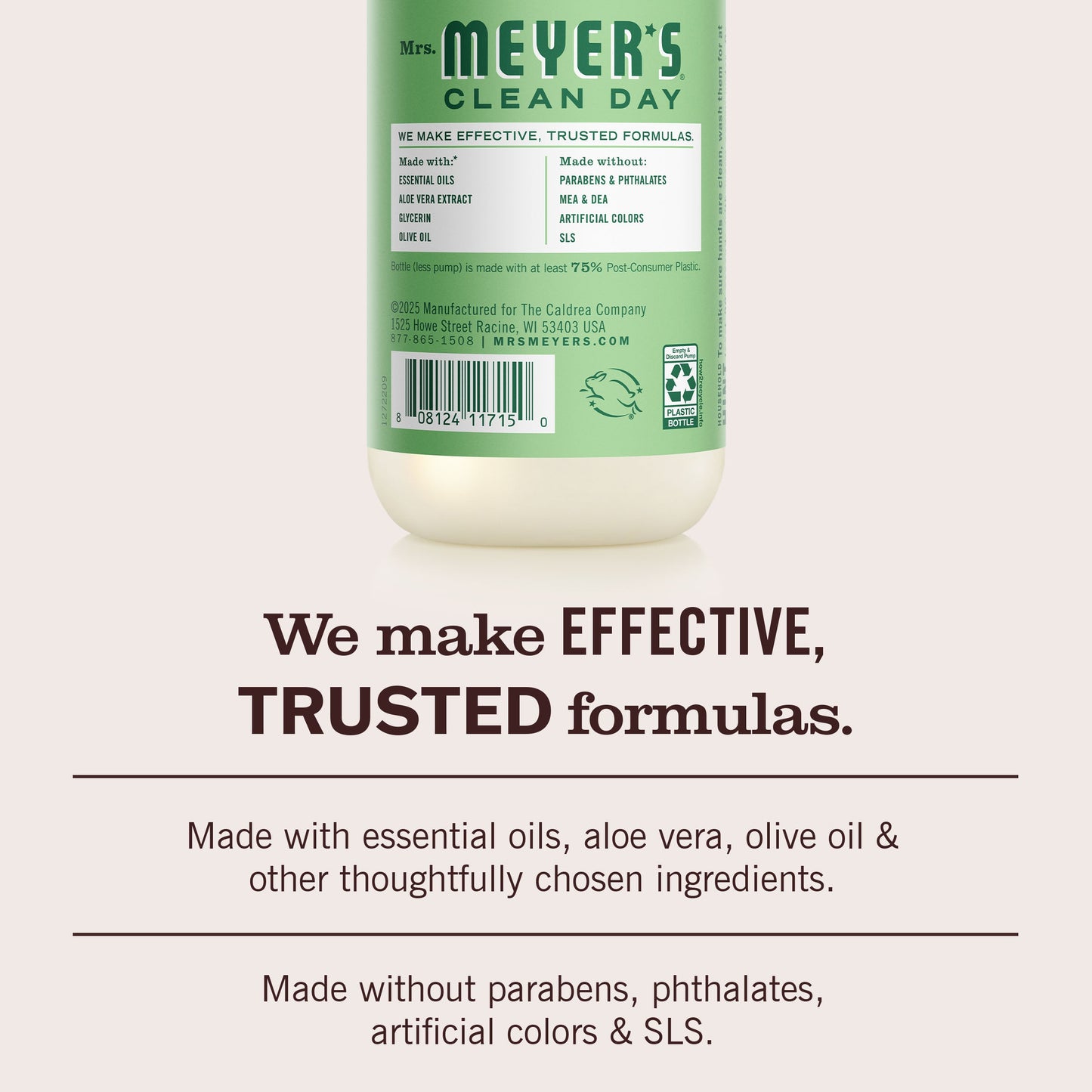 Mrs. Meyer's Cucumber Garden-Scented Liquid Hand Soap