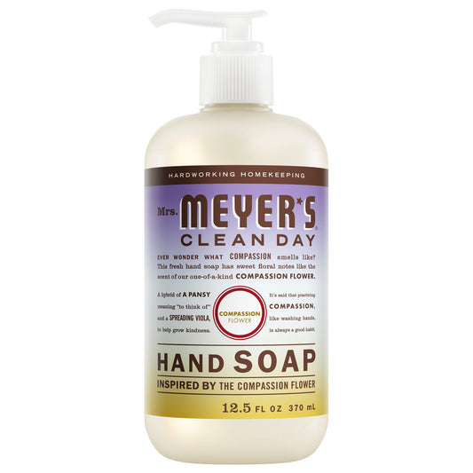 Mrs. Meyer's Compassion Flower Garden-Scented Liquid Hand Soap