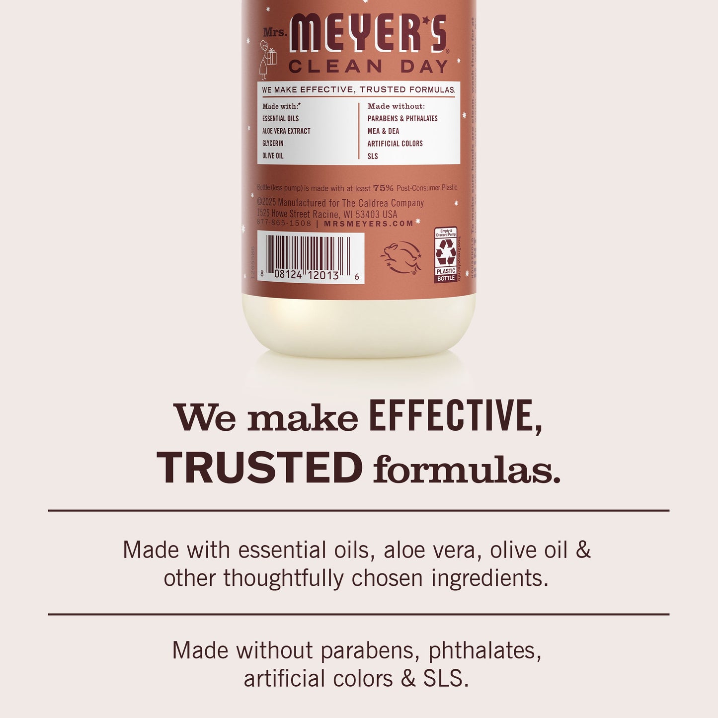 Mrs. Meyer's Gingerbread 3-Count Liquid Hand Soap Bundle