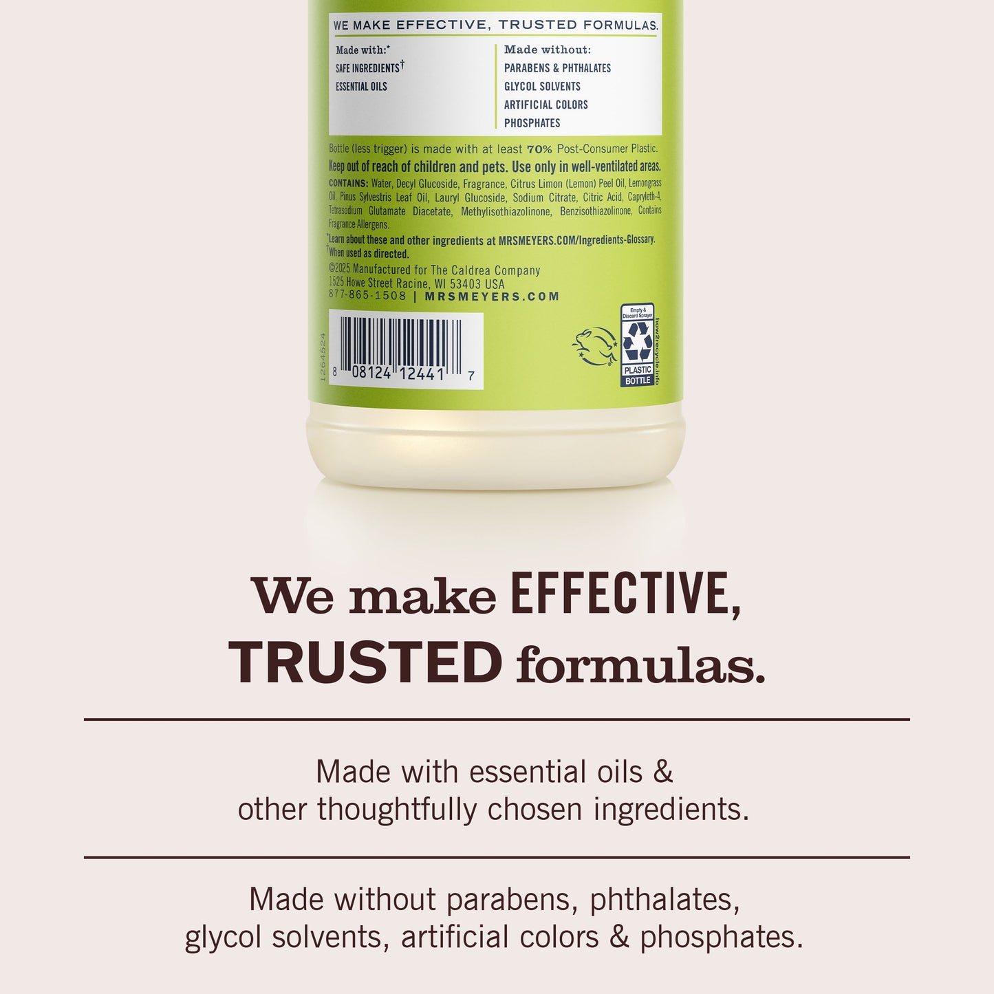 Mrs. Meyer's Lemon Verbena Everyday Multi-Surface Cleaning Spray