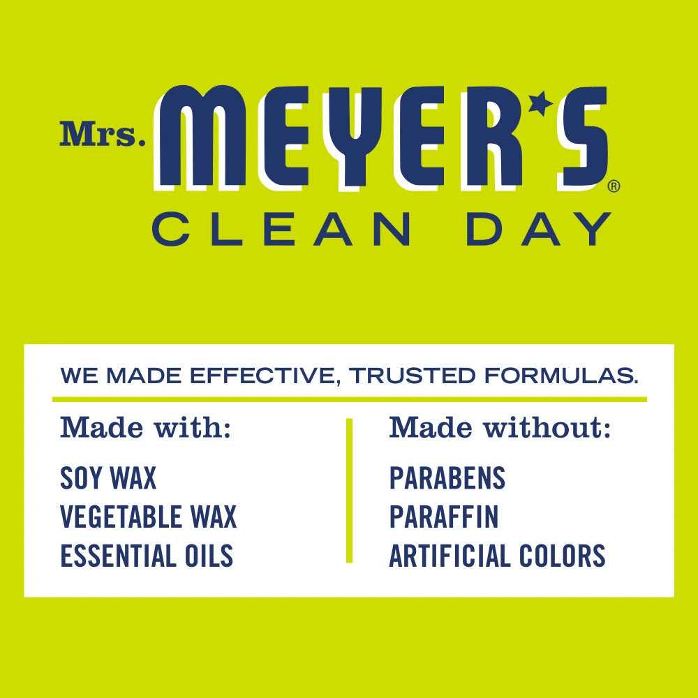 Mrs. Meyer's Lemon Verbena Small Scented Soy Candle