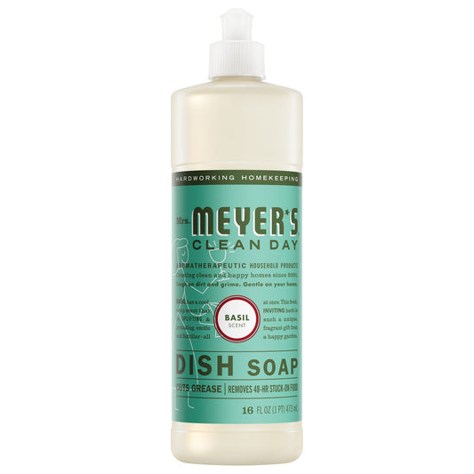 Mrs. Meyer's Basil Liquid Dish Soap