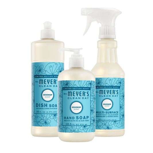 Mrs. Meyer's Dewdrop Essential Kitchen Cleaning Set