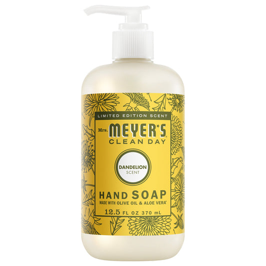 Mrs. Meyer's Dandelion Garden-Scented Liquid Hand Soap
