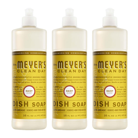 Mrs. Meyer's Daisy 3-Count Liquid Dish Soap Bundle