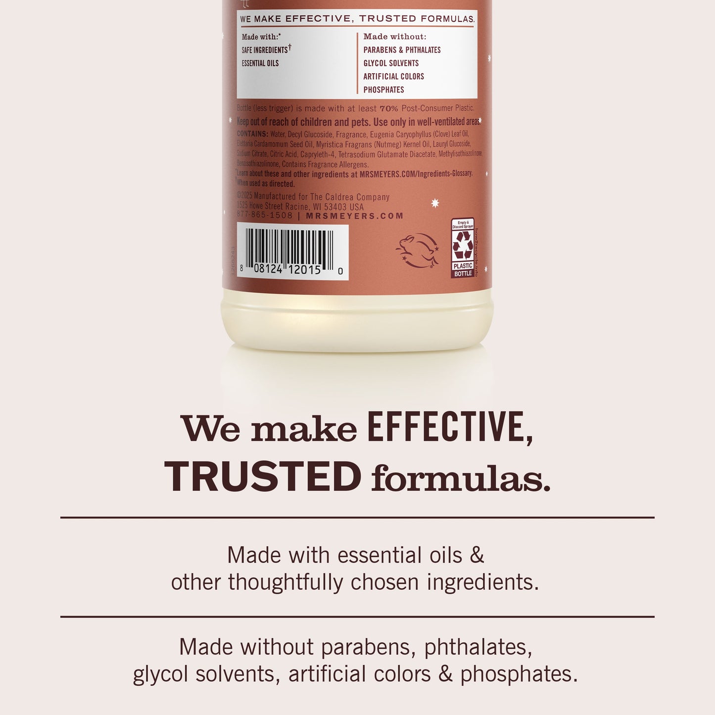 Mrs. Meyer's Gingerbread Everyday Multi-Surface Cleaning Spray