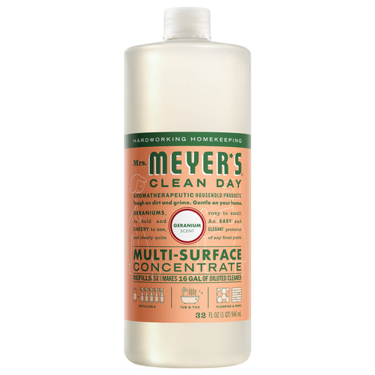 Mrs. Meyer's Geranium Concentrated Multi-Surface Cleaner